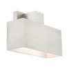 LIVEX LIGHTING 22423-91 Lynx 1 Lt Brushed Nickel Outdoor ADA Wall Sconce