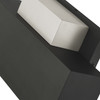 LIVEX LIGHTING 22424-04 Lynx 2 Lt Black Outdoor ADA Wall Sconce