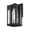 LIVEX LIGHTING 27712-04 Lexington 1 Lt Black Outdoor Wall Lantern