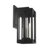 LIVEX LIGHTING 27715-04 Lexington 3 Lt Black Outdoor Wall Lantern