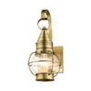 LIVEX LIGHTING 26900-01 Newburyport 1 Lt Antique Brass  Outdoor Wall Lantern