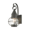 LIVEX LIGHTING 26900-61 Newburyport 1 Lt Charcoal Outdoor Wall Lantern