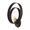 LIVEX LIGHTING 46422-07 1 Light Bronze ADA Single Sconce