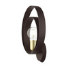 LIVEX LIGHTING 46422-07 1 Light Bronze ADA Single Sconce