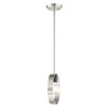 LIVEX LIGHTING 46411-91 Modesto 1 Lt Brushed Nickel Pendant