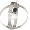 LIVEX LIGHTING 46413-91 Modesto 1 Lt Brushed Nickel Pendant