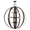 LIVEX LIGHTING 46418-07 Modesto 16 Lt Bronze Foyer Chandelier