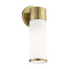 LIVEX LIGHTING 16561-01 1 Light Antique Brass ADA Single Sconce