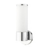 LIVEX LIGHTING 16561-05 1 Light Polished Chrome ADA Single Sconce