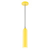 LIVEX LIGHTING 46751-82 Ardmore 1 Lt Shiny Yellow Pendant