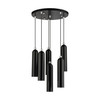 LIVEX LIGHTING 46756-68 Ardmore 6 Lt Shiny Black Pendant