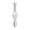 LIVEX LIGHTING 10142-05 1 Light Polished Chrome ADA Single Sconce