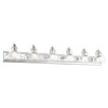 LIVEX LIGHTING 17076-05 Birmingham 6 Lt Polished Chrome Vanity Sconce