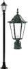 DABMAR LIGHTING GM1301S-LED16-VG-FR Daniella Post Light Fixture w/Frosted Glass 16 Watt LED Lamp 85-265 Volts, Verde Green