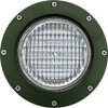 DABMAR LIGHTING LV306-LED9-RGBW-G WELL LIGHT W/O GRILL W/SLV 9W RGBW LED PAR36 12V, Green