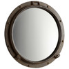 CYAN DESIGN 05081 Porto Mirror, Rustic Bronze