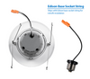 NICOR DCG621205KWH DCG Series 6 in. White Gimbal LED Recessed Downlight, 5000K