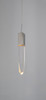 BETHEL INTERNATIONAL ADS12P1CH 1-Light Single Pendant Lighting, Chrome