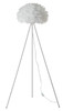 BETHEL INTERNATIONAL DLS23F17W 1-Light Floor Lamp, White