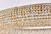 Elegant Lighting 2114G71G/RC  Paris 30 lights gold chandelier
