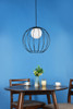 Living District LD2345BK Wetzel 1 light black pendant