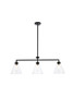 Living District LD2502BK Mera 3 lights black pendant