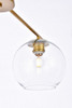 Living District LD2331BR Opus 4 lights brass pendant