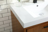 Elegant Décor VF46030MTK 30 inch single bathroom vanity in Teak