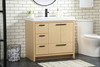 Elegant Décor VF46036MMP 36 inch single bathroom vanity in Maple