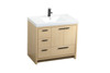 Elegant Décor VF46036MMP 36 inch single bathroom vanity in Maple