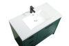 Elegant Décor VF46042MGN 42 inch single bathroom vanity in Green