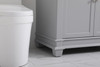 Elegant Decor VF50042GR 42 inch Single Bathroom Vanity set in Grey