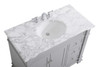 Elegant Decor VF50042GR 42 inch Single Bathroom Vanity set in Grey