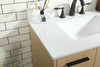 Elegant Décor VF47030MMP-BS 30 inch bathroom vanity in Maple with backsplash