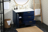 Elegant Décor VF47042MBL 42 inch bathroom vanity in Blue