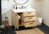 Elegant Décor VF47042MMP 42 inch bathroom vanity in Maple