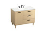 Elegant Décor VF47042MMP 42 inch bathroom vanity in Maple