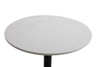 Elegant Decor AF110224WH 23 inch pub table in white Elegant Decor AF110224WH 23 inch pub table in white