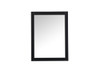 Elegant Decor VM22432BK Aqua vanity mirror 24x32 inch in black Elegant Decor VM22432BK Aqua vanity mirror 24x32 inch in black