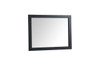 Elegant Decor VM22432BK Aqua vanity mirror 24x32 inch in black Elegant Decor VM22432BK Aqua vanity mirror 24x32 inch in black