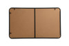 Elegant Decor MR802440BK Soft corner metal rectangular mirror 24x40 inch in Black