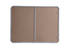 Elegant Decor MR802736S Soft corner metal rectangular mirror 27x36 inch in Silver