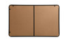 Elegant Decor MR803048BK Soft corner metal rectangular mirror 30x48 inch in Black