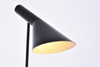 Living District LD2365BK Juniper 1 light black floor lamp