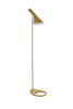 Living District LD2365BR Juniper 1 light brass floor lamp