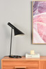 Living District LD2364BK Juniper 1 light black table lamp