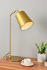 Living District LD2366BR Leroy 1 light brass table lamp