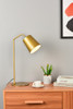Living District LD2366BR Leroy 1 light brass table lamp