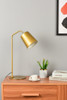Living District LD2366BR Leroy 1 light brass table lamp