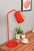 Living District LD2366RED Leroy 1 light red table lamp